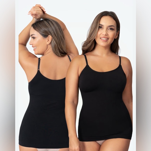 Shapermint Tops - NWOT SHAPERMINT Essentials Classic Black Cami